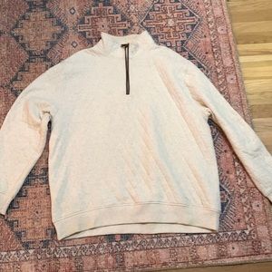 Orvis Mens quilted quarterZip pullover